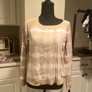 Sanctuary crew neck tie dye sweater size s